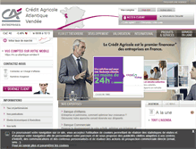 Tablet Screenshot of entreprises.ca-atlantique-vendee.fr